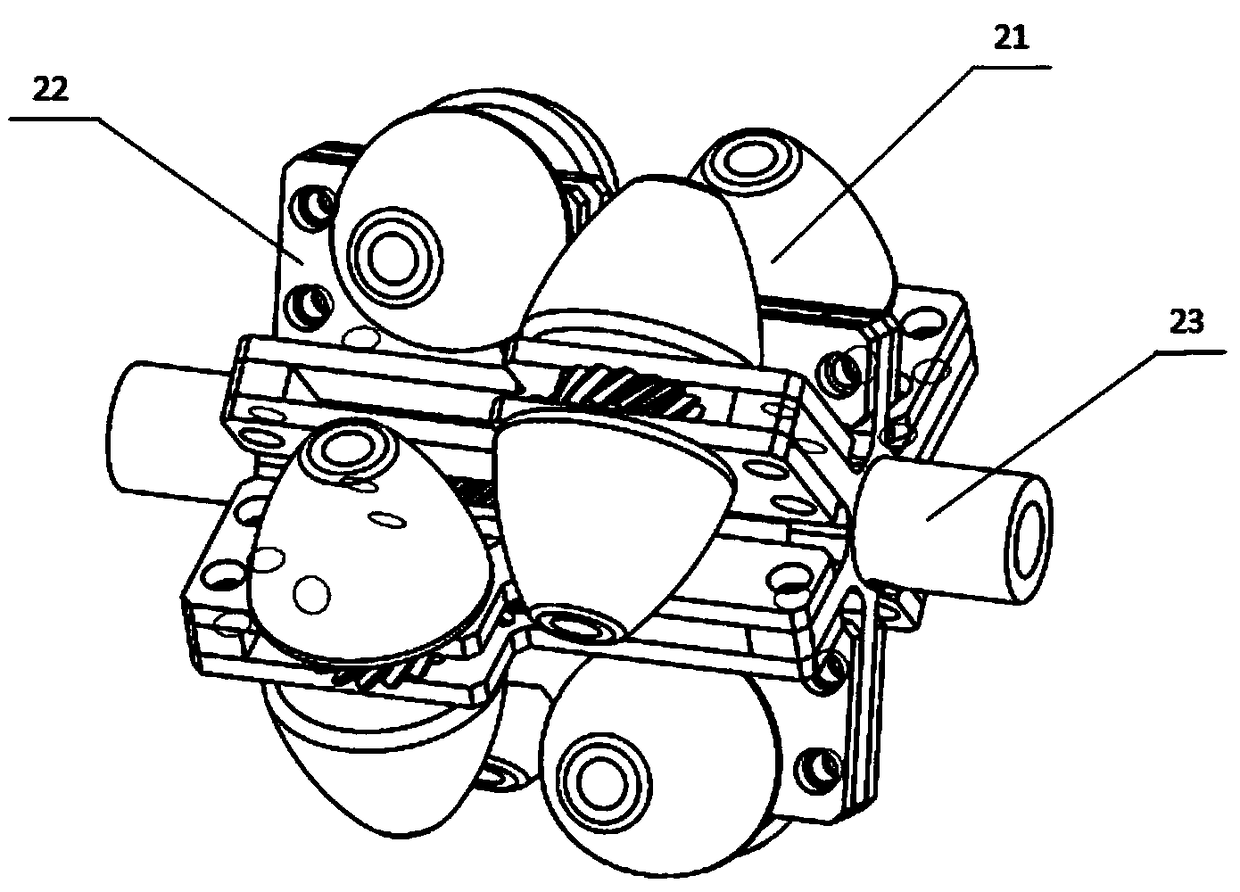 An obstacle-climbing robot