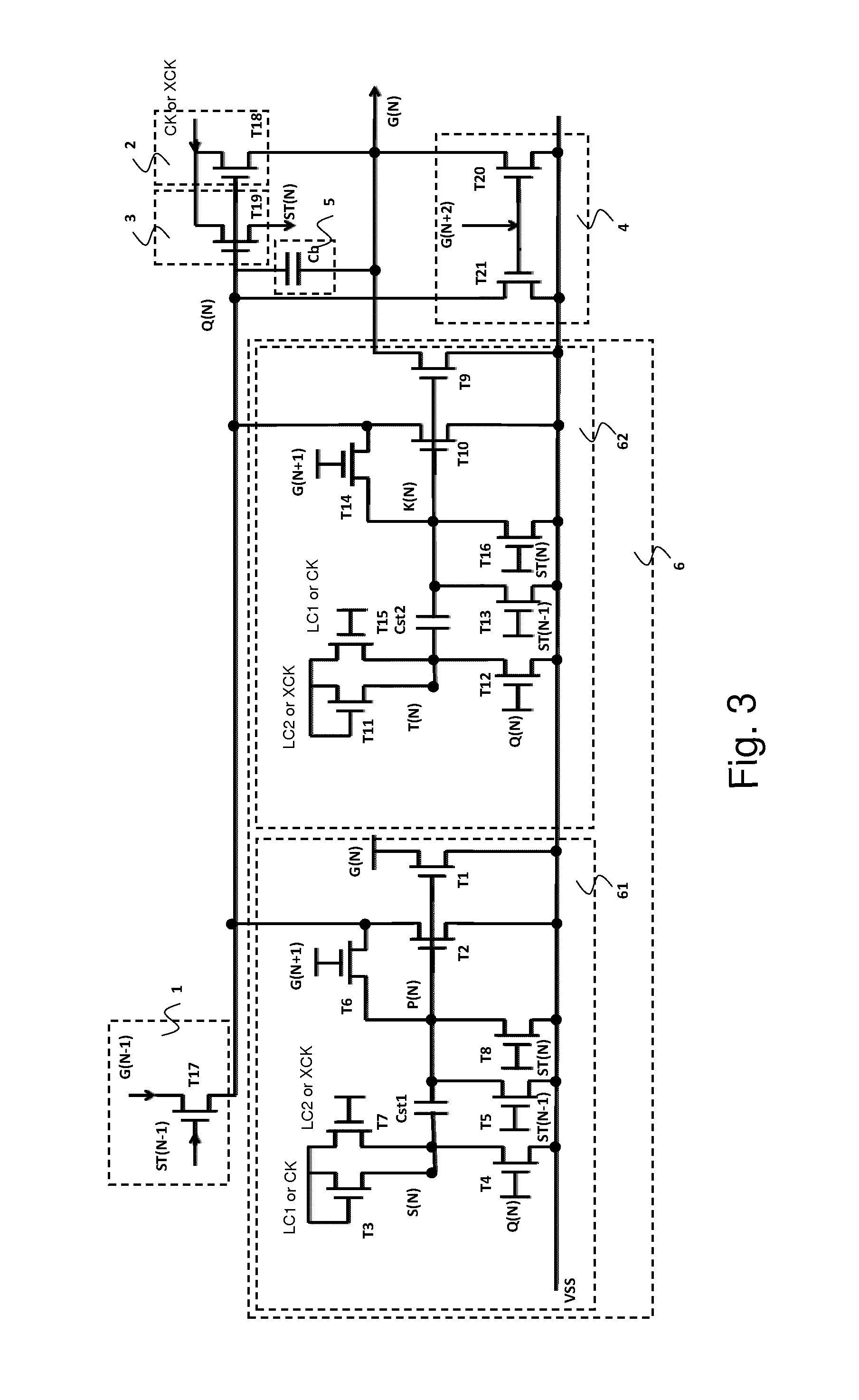 Self-compensating gate driving circuit