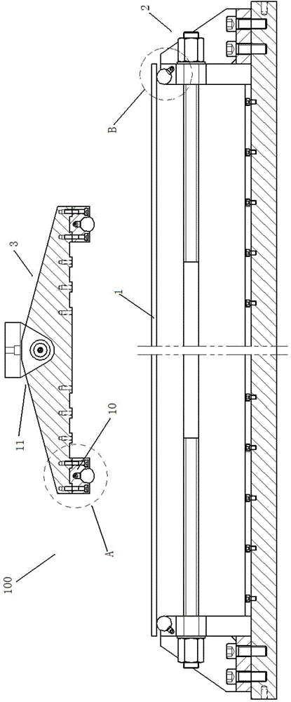 Four-point bending test clamp