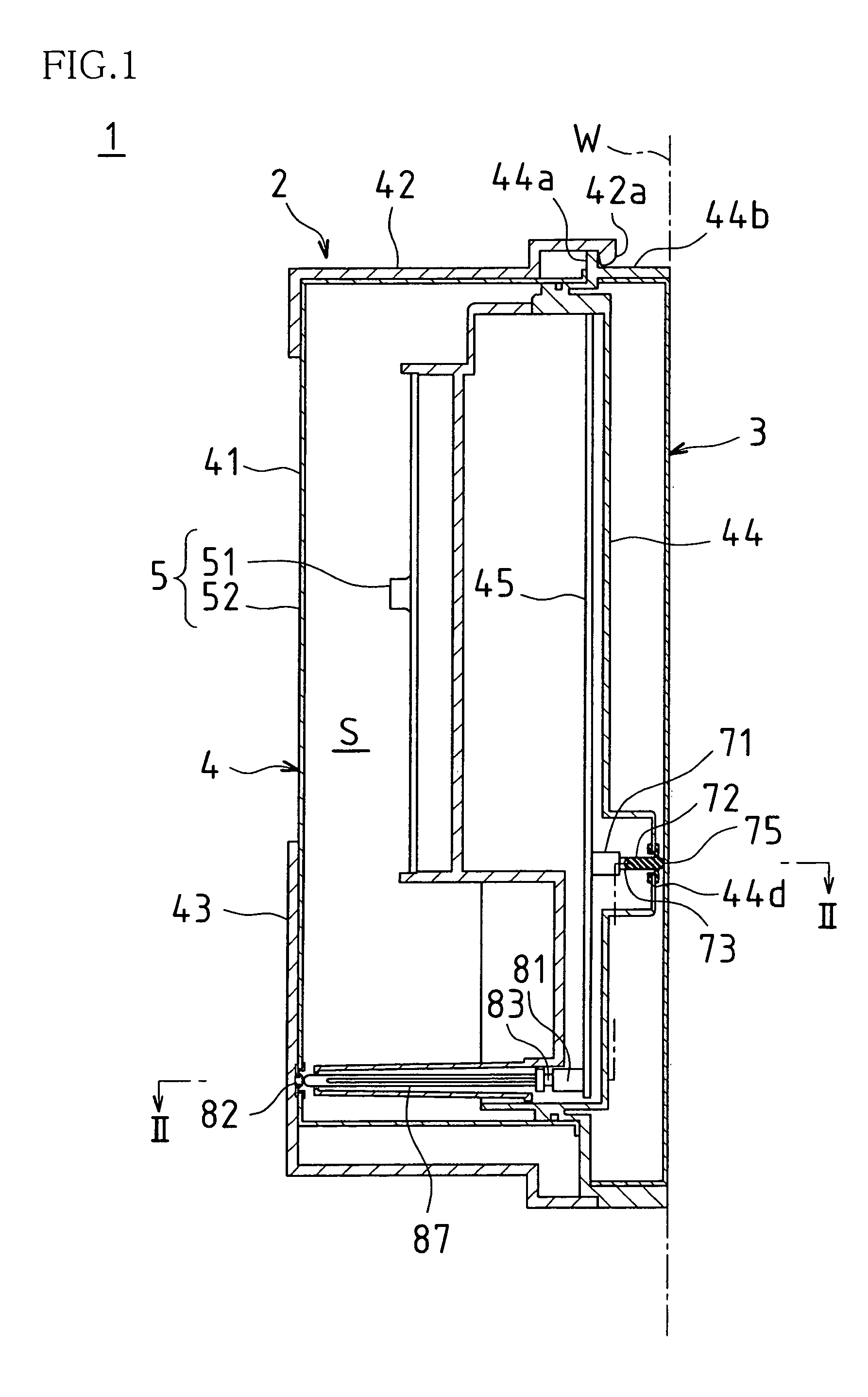 Tamper switch structure and security sensor including the tamper switch structure