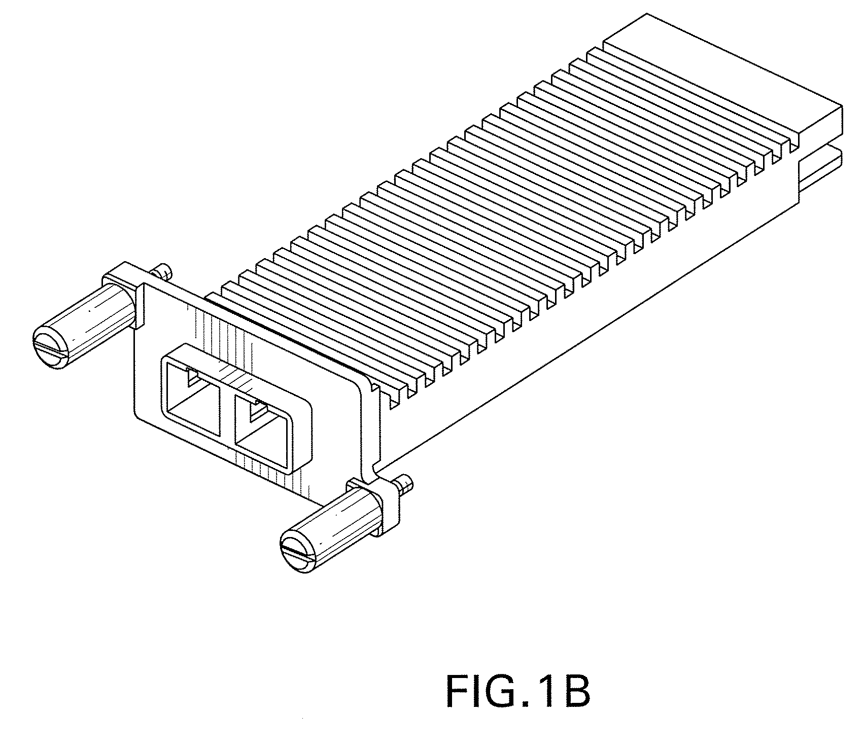 Optical transceiver for 40 gigabit/second transmission