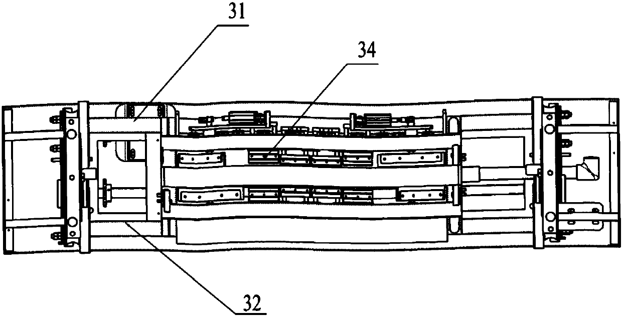 Automatic mud scraping device