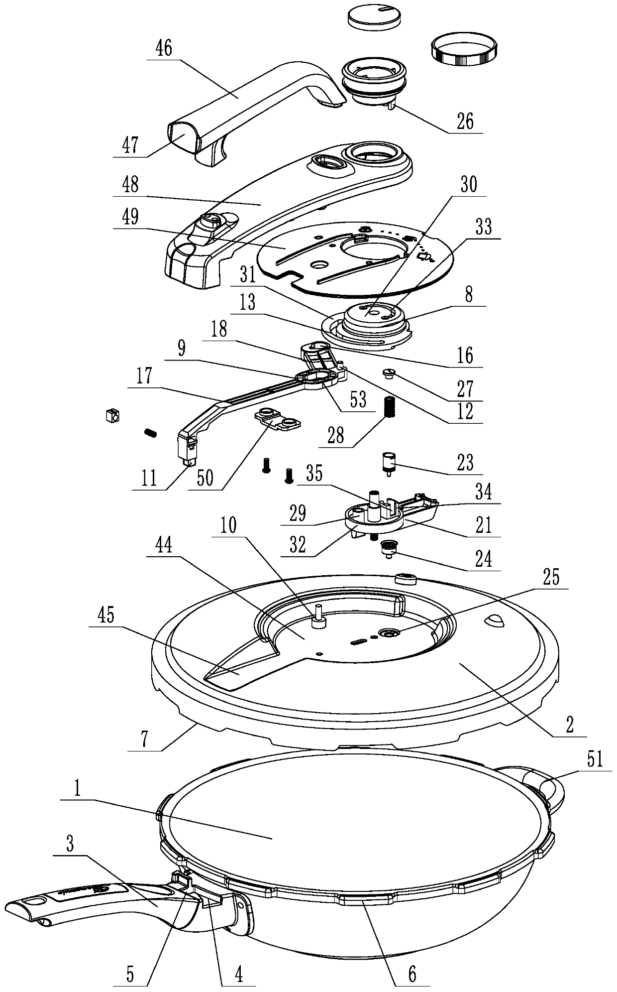 A multifunctional pressure cooker