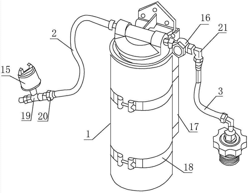 Engine oil filter