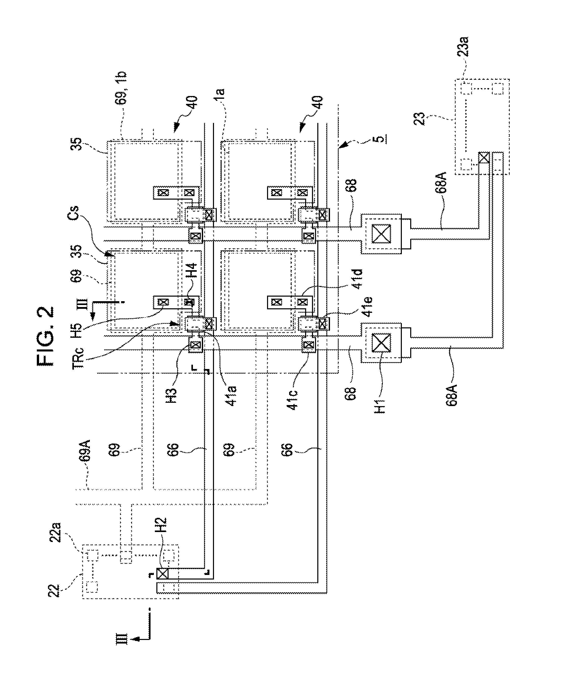 Thin-film transistor forming substrate, semiconductor device, and electric apparatus