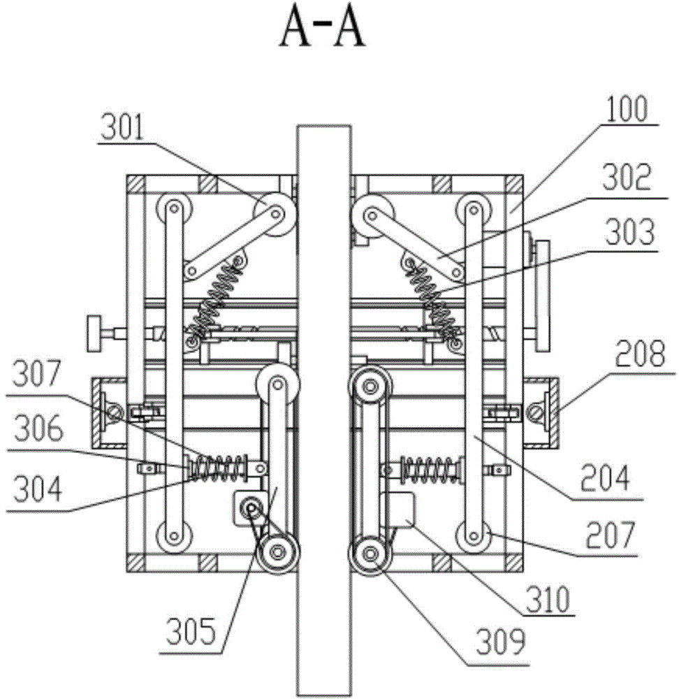 Cable climbing robot