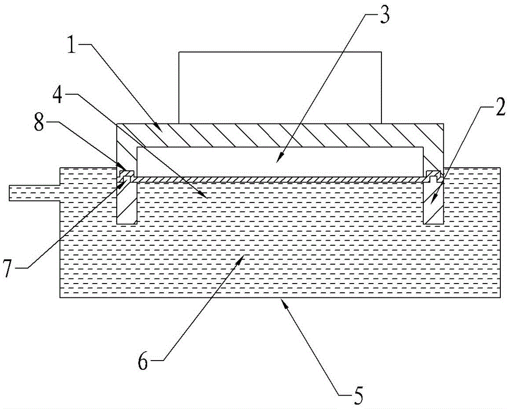 Novel liquid-expansion molding device and liquid-expansion molding process