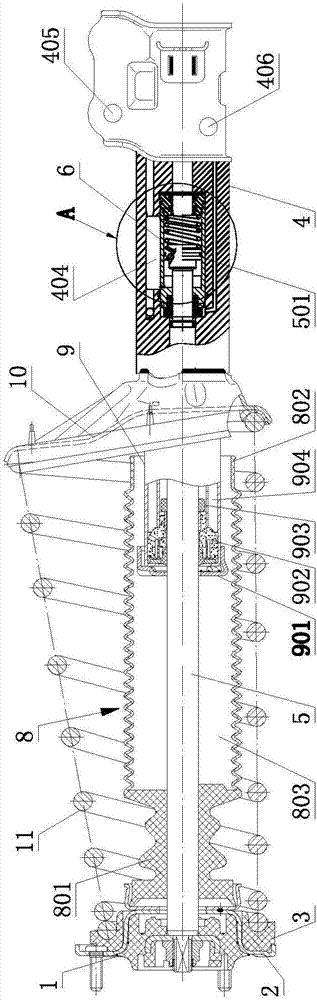 Novel car shock absorber