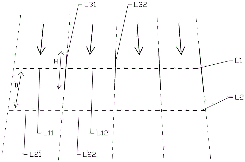 Method for detecting vehicle flow of multiple lanes on basis of video analysis