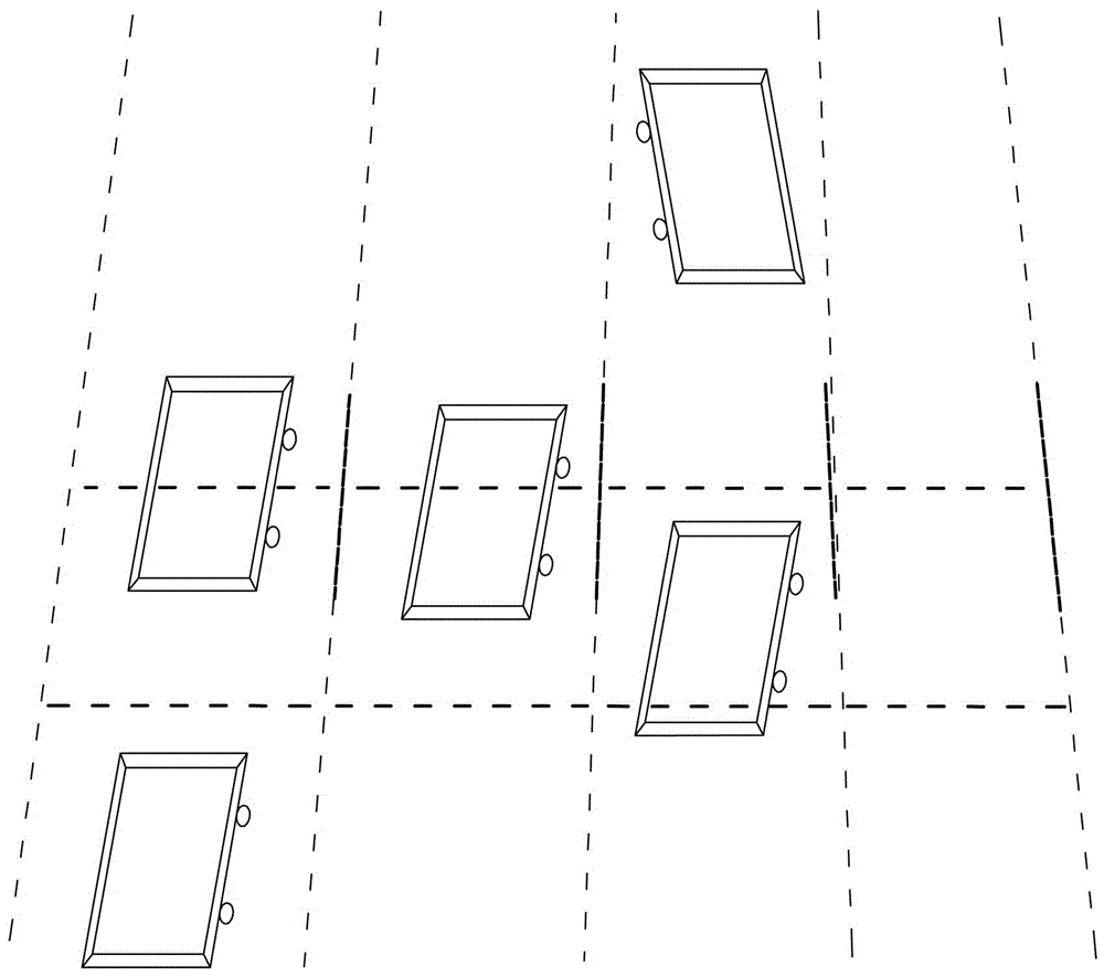 Method for detecting vehicle flow of multiple lanes on basis of video analysis