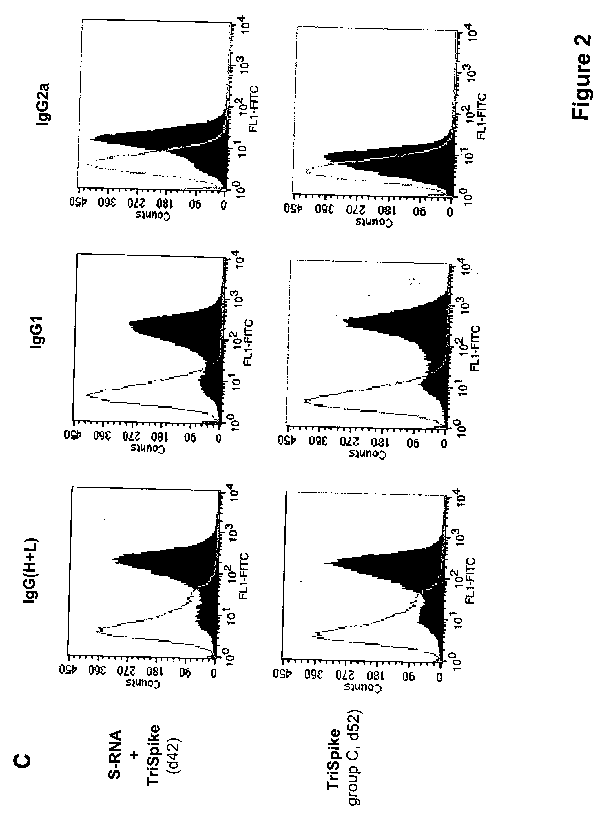 Process for vaccinating eucaryotic hosts and for protecting against SARS-CoV infection