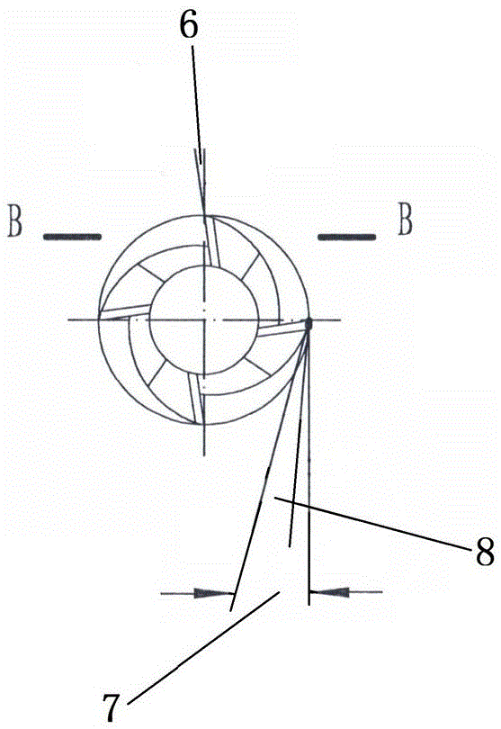 Computer numerical control (CNC) milling cutter with four teeth