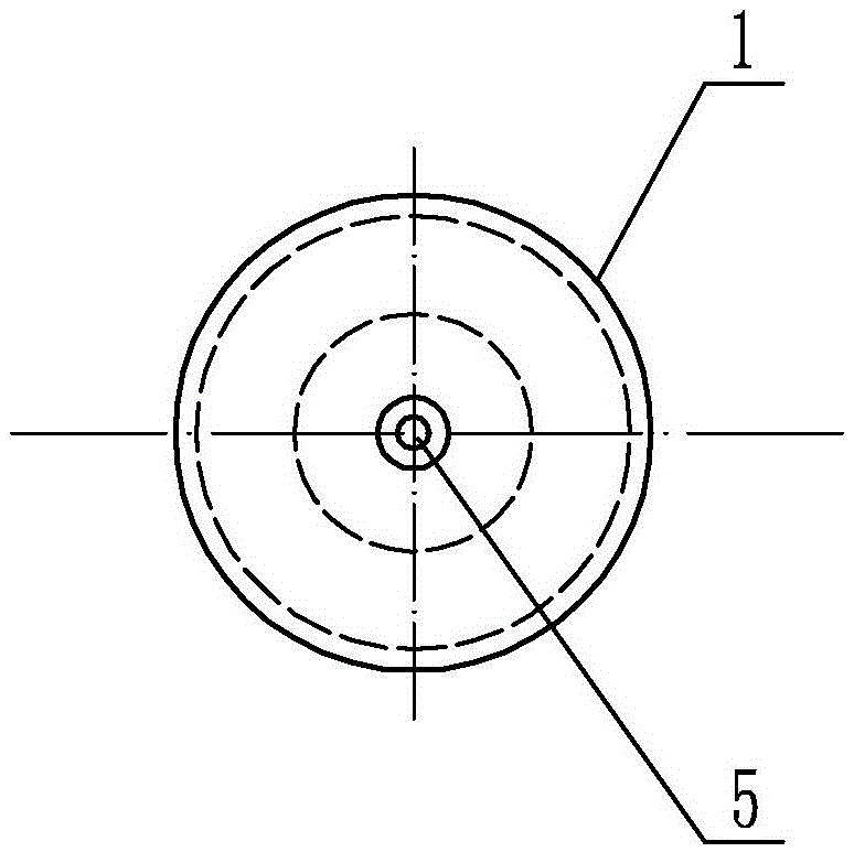 Projectile holder separating system based on momentum theorem