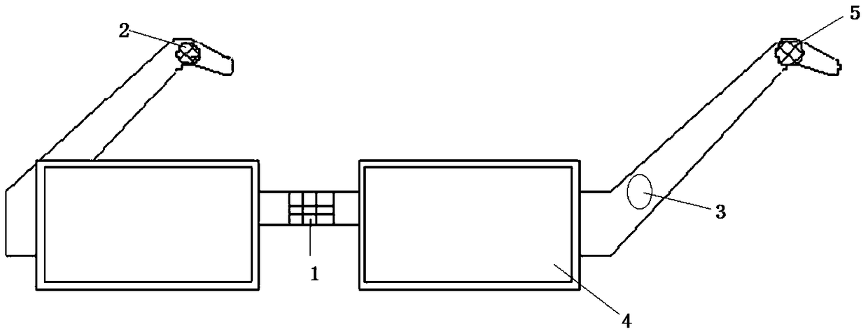 A method and device for identifying and reminding abnormal blinking movements