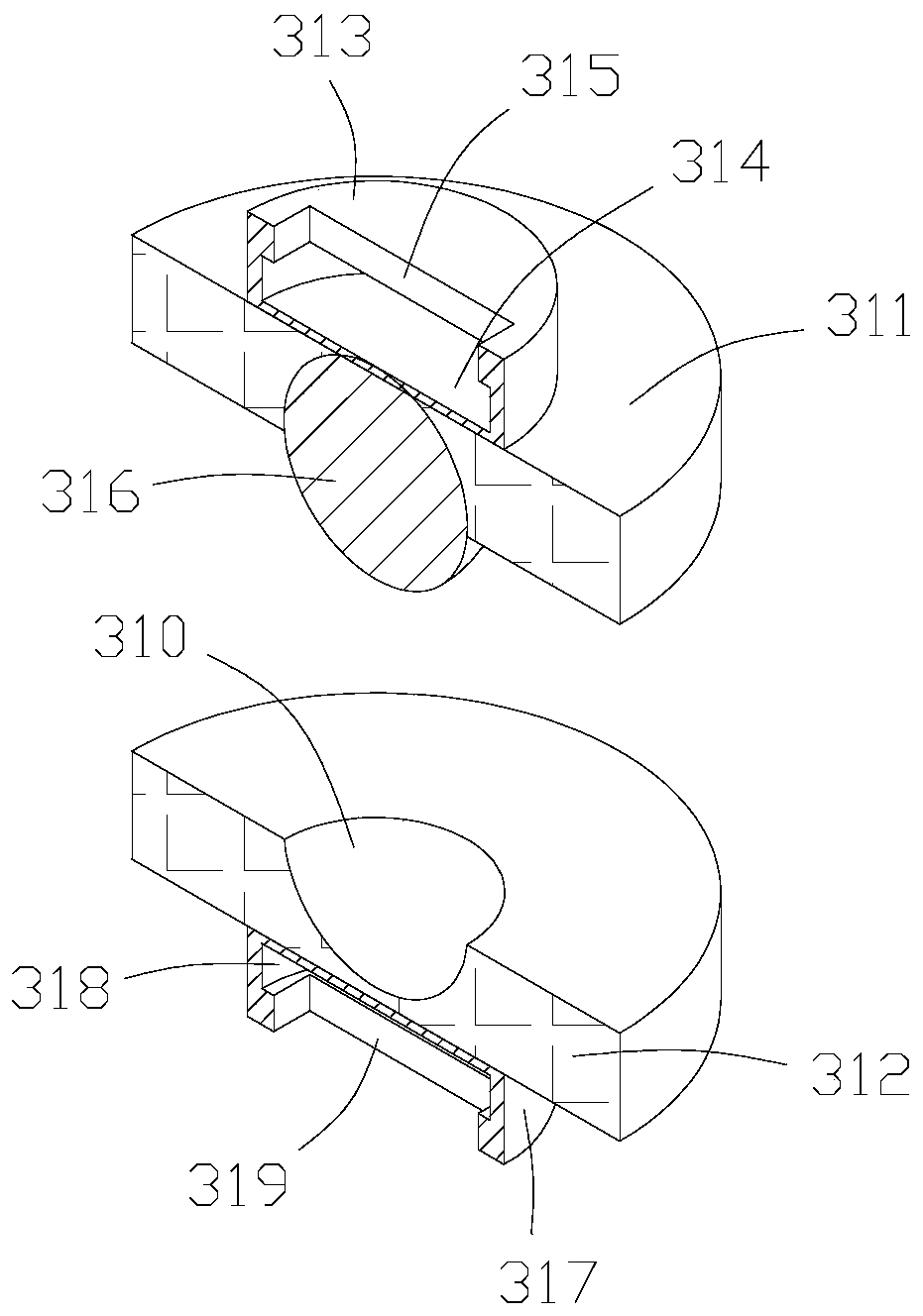 High-quality garment machining process based on latching position difficult to shift