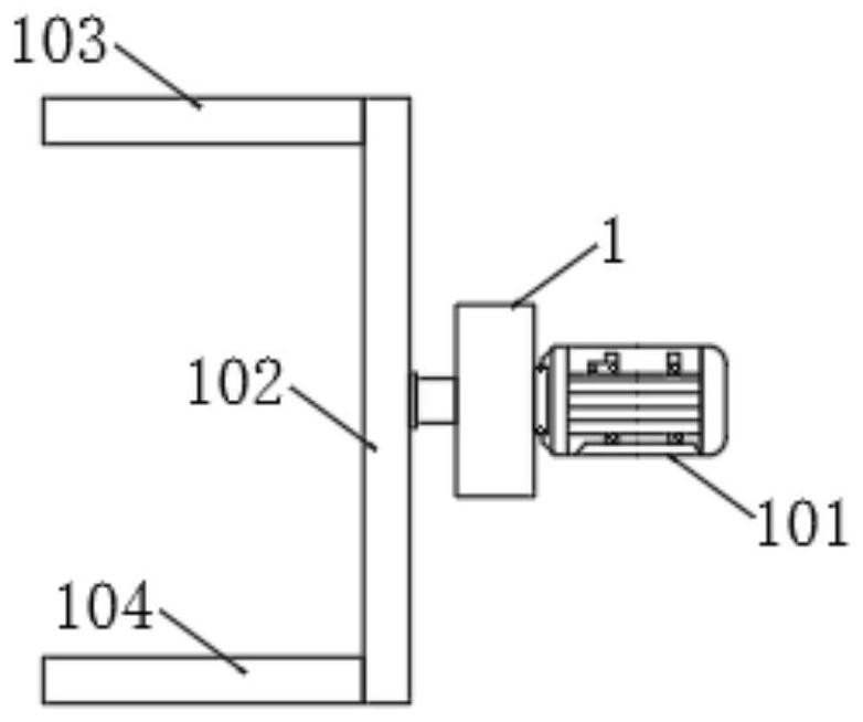 Saddle electrophoresis clamping device