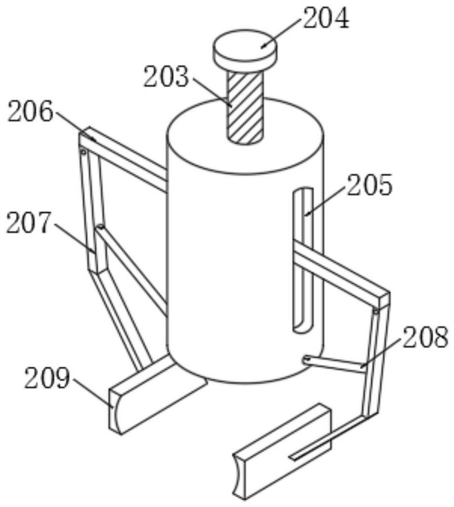 Saddle electrophoresis clamping device