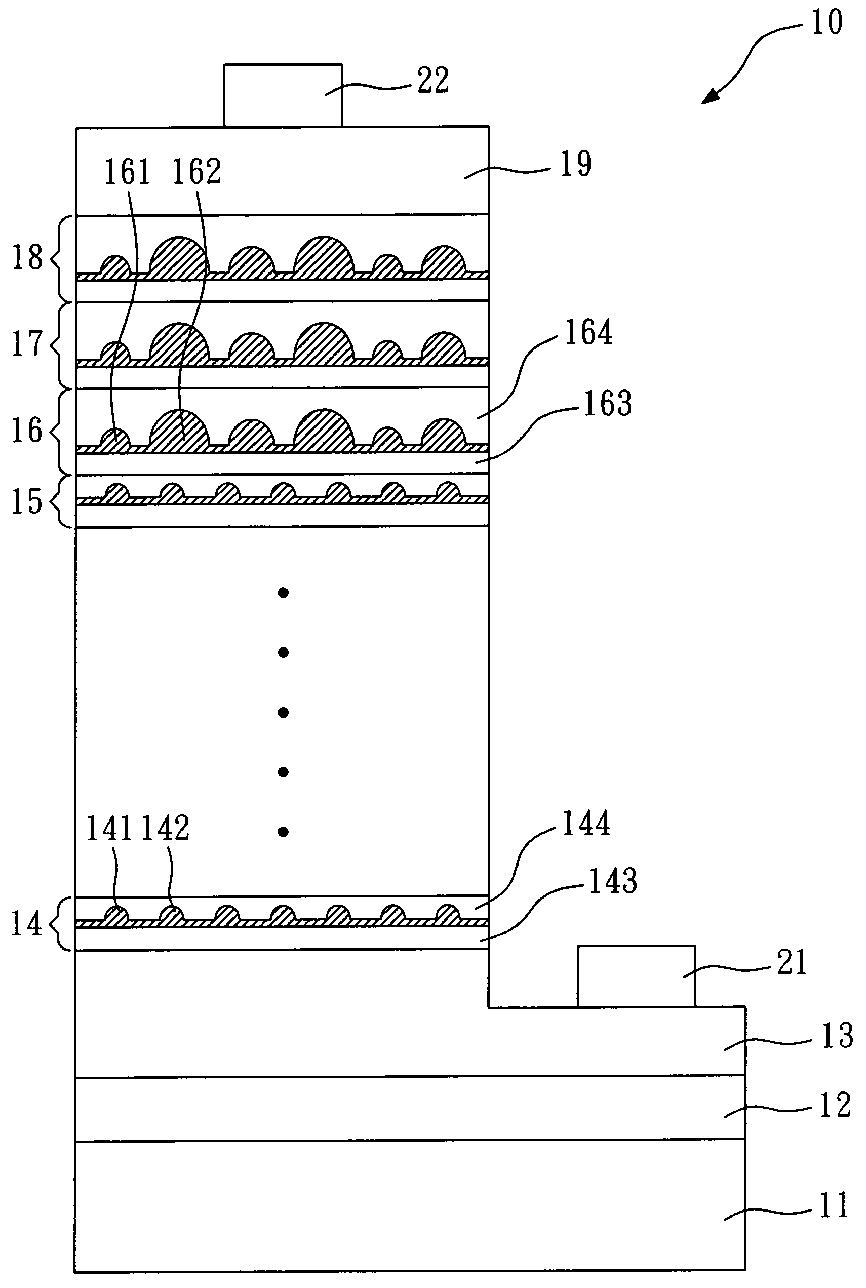 Single-chip white light emitting device