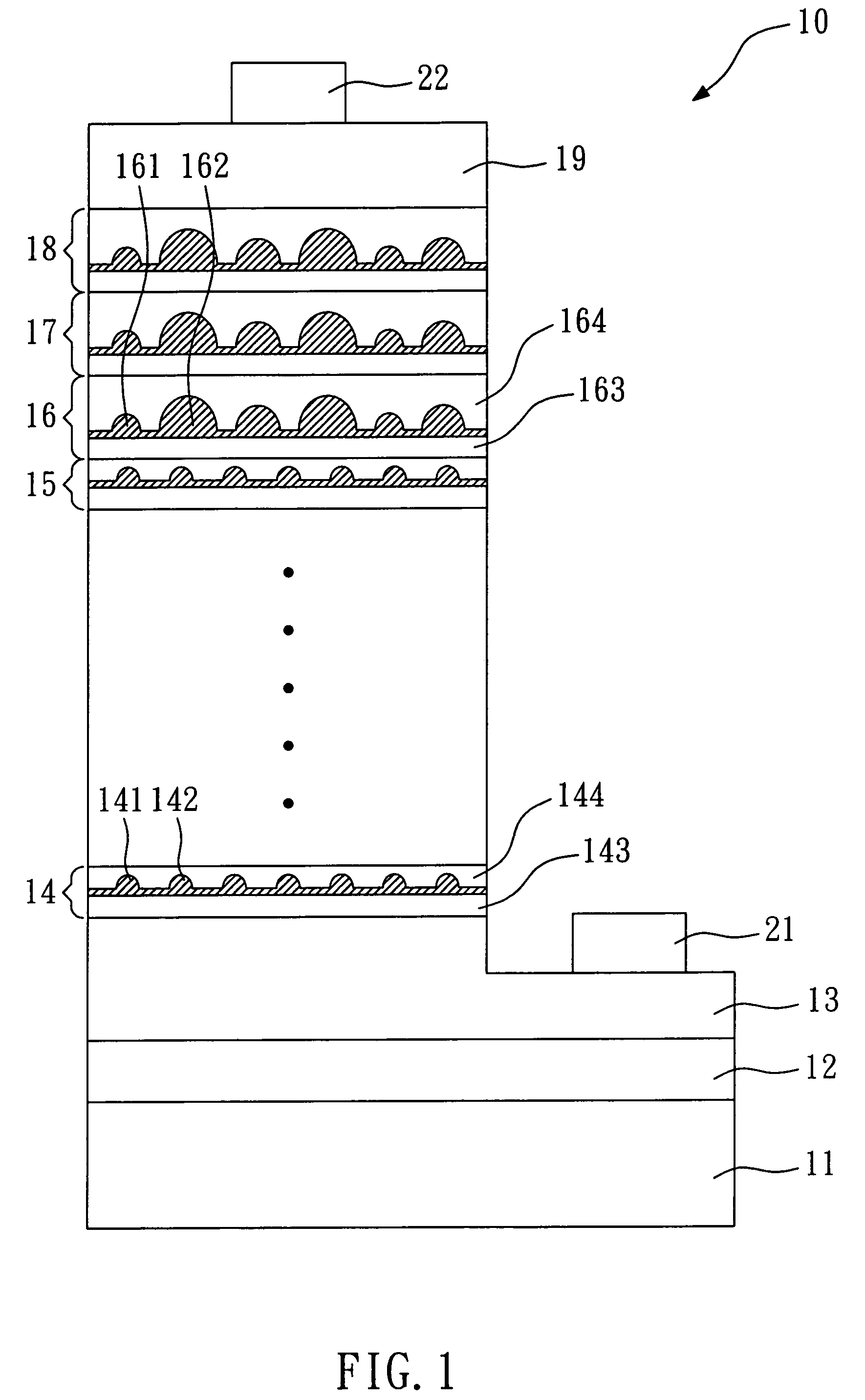 Single-chip white light emitting device