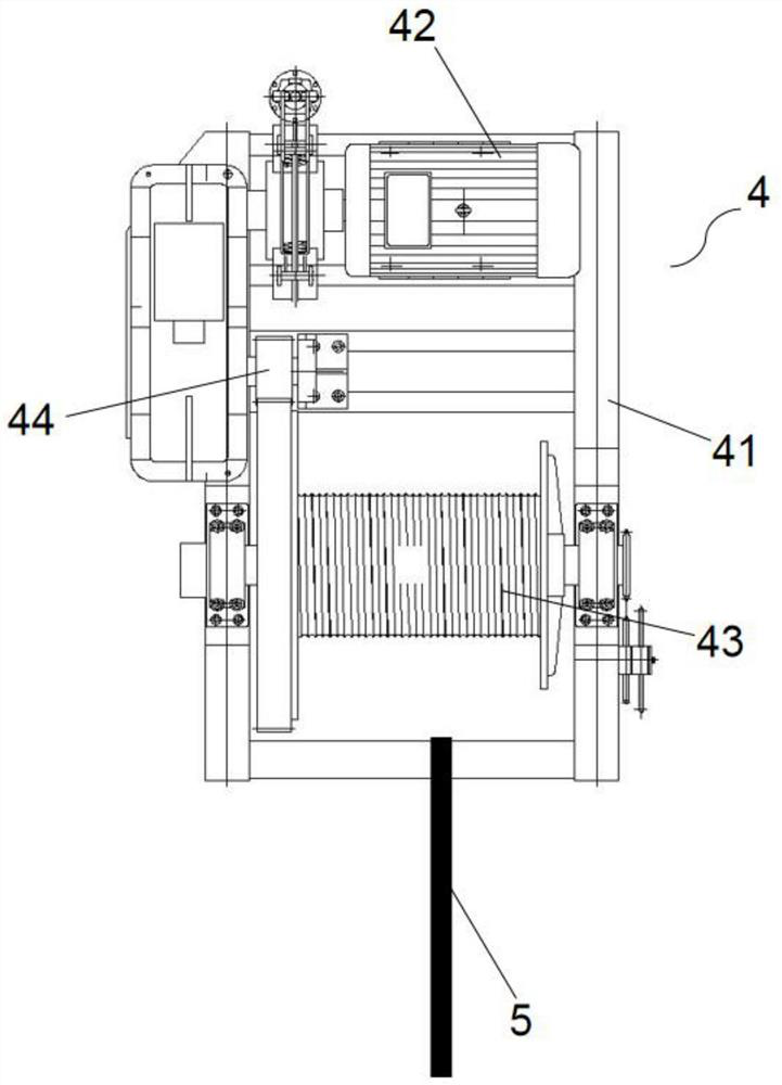 Cylinder sliding device