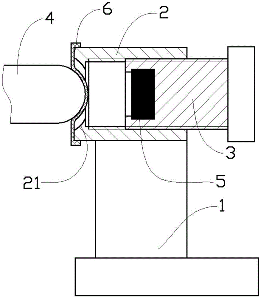 A magnetically adjustable door stopper