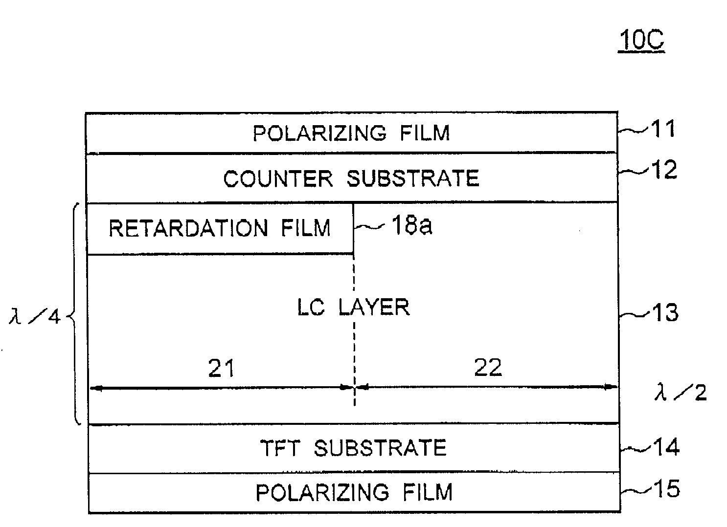 Transflective liquid-crystal-display device