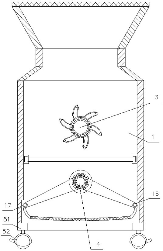 A crushing and screening integrated device and operation method for road and bridge construction