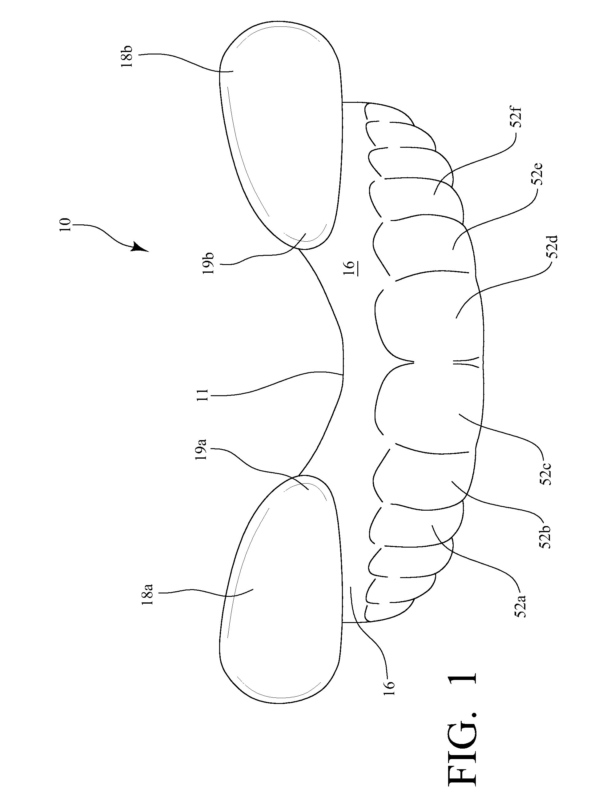 Mouthpiece for opening nasal passages