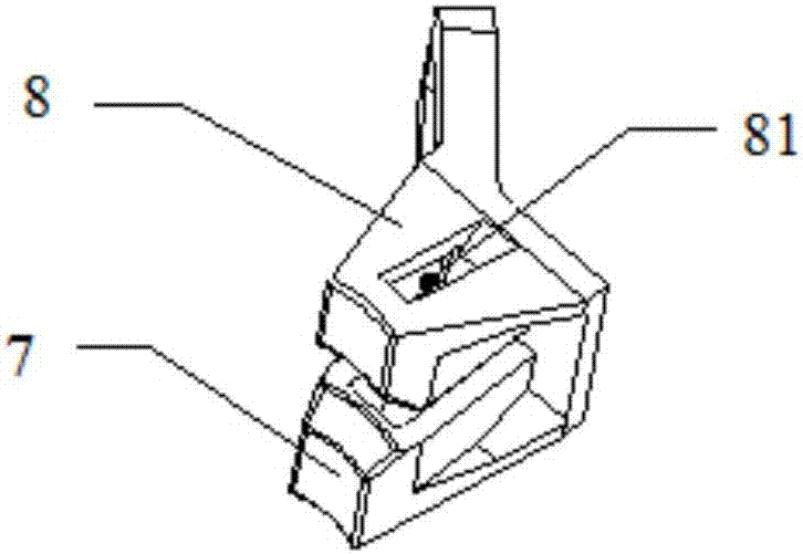 Deburring device for cast steel joint