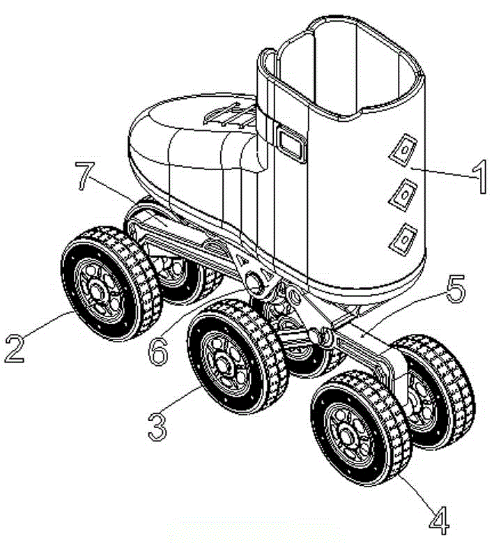 Flat ground cross-country type roller skates