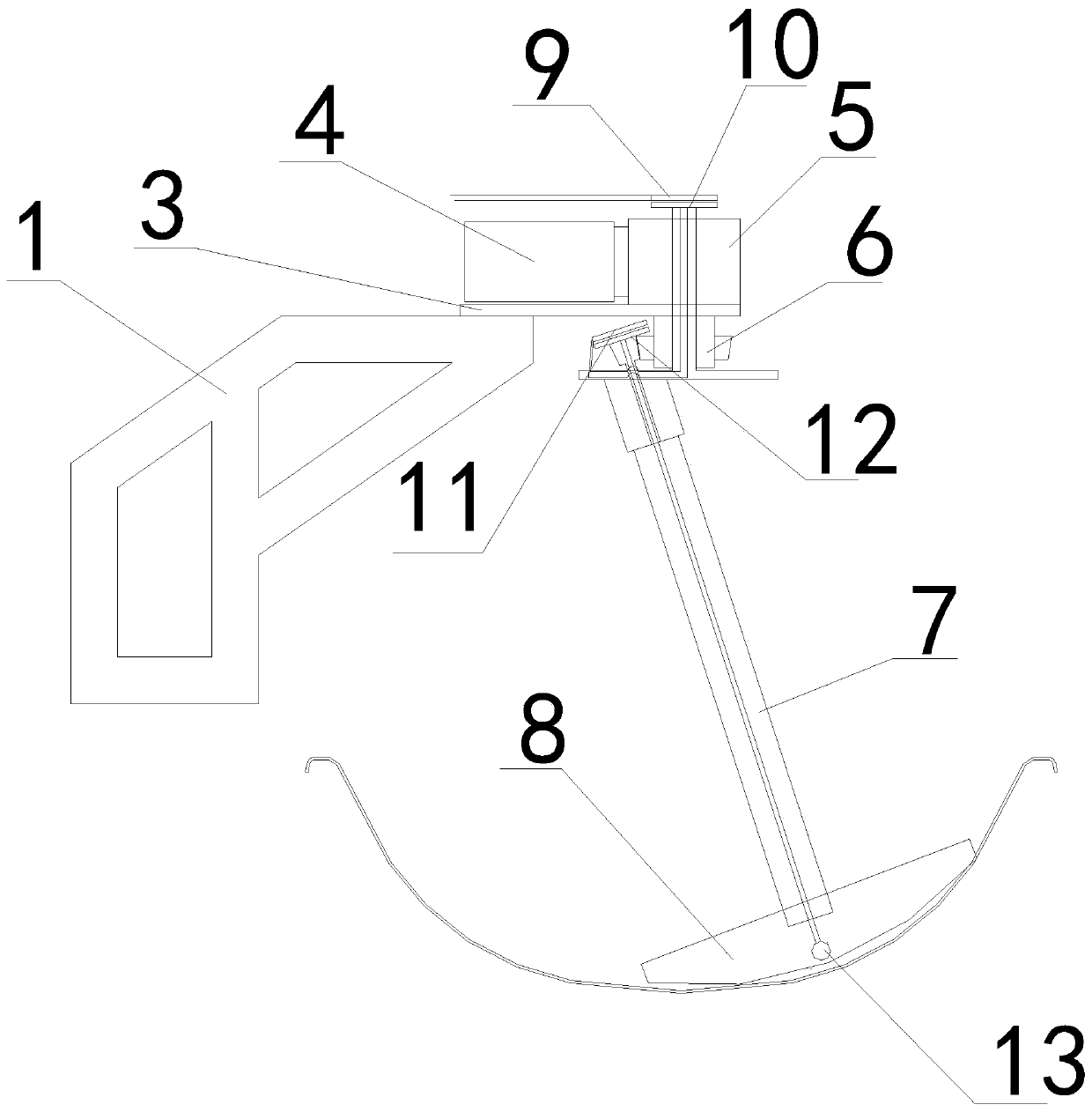 An intelligent wireless induction charging temperature measuring spatula