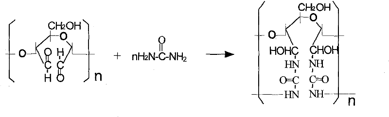 Powdered starch resin aquatic feed adhesive and production method thereof