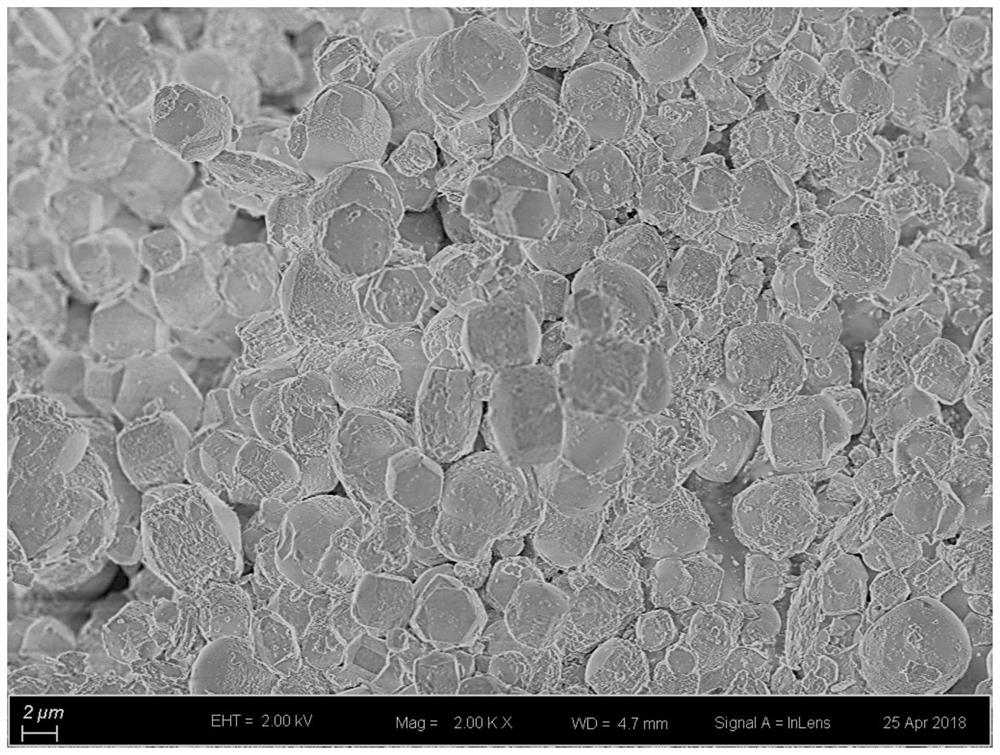 A hexagonal columnar tricobalt tetroxide precursor and its preparation method, hexagonal columnar tricobalt tetroxide and its application