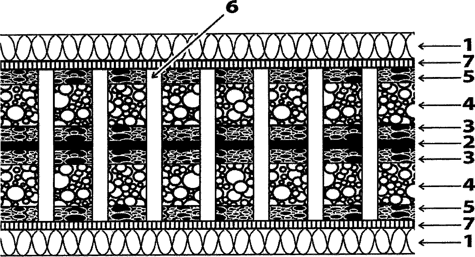 Bed mattress structure