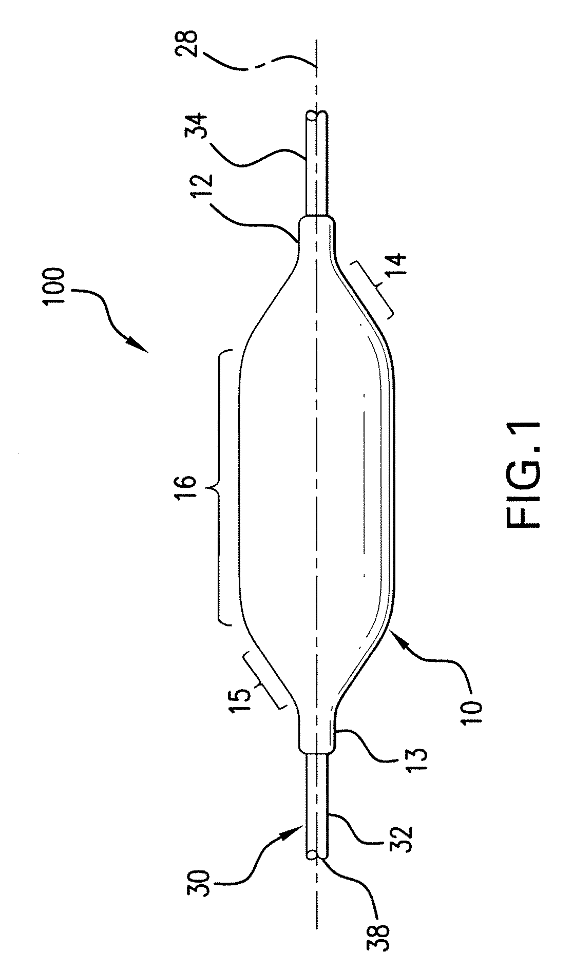 Method of reducing rigidity of angioplasty balloon sections