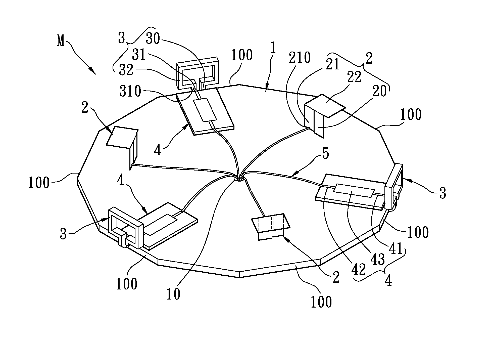 Hybrid multiple-input multiple-output antenna module and system of using the same