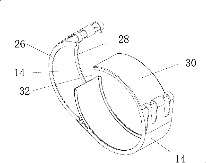 Damping and sealing tube joint