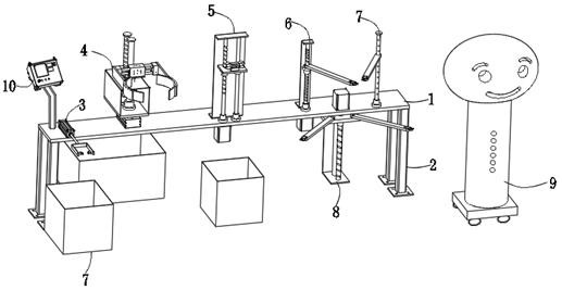 Automatic taking-off personal protective equipment robot