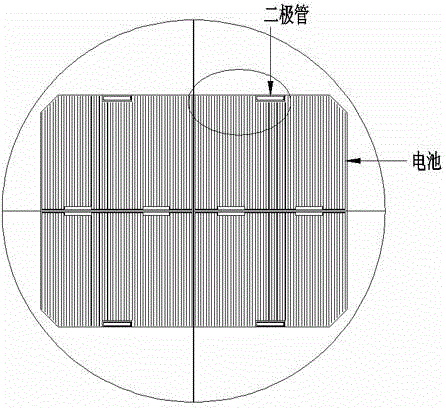 One-time corrosion process for multi-junction gallium arsenide solar batteries