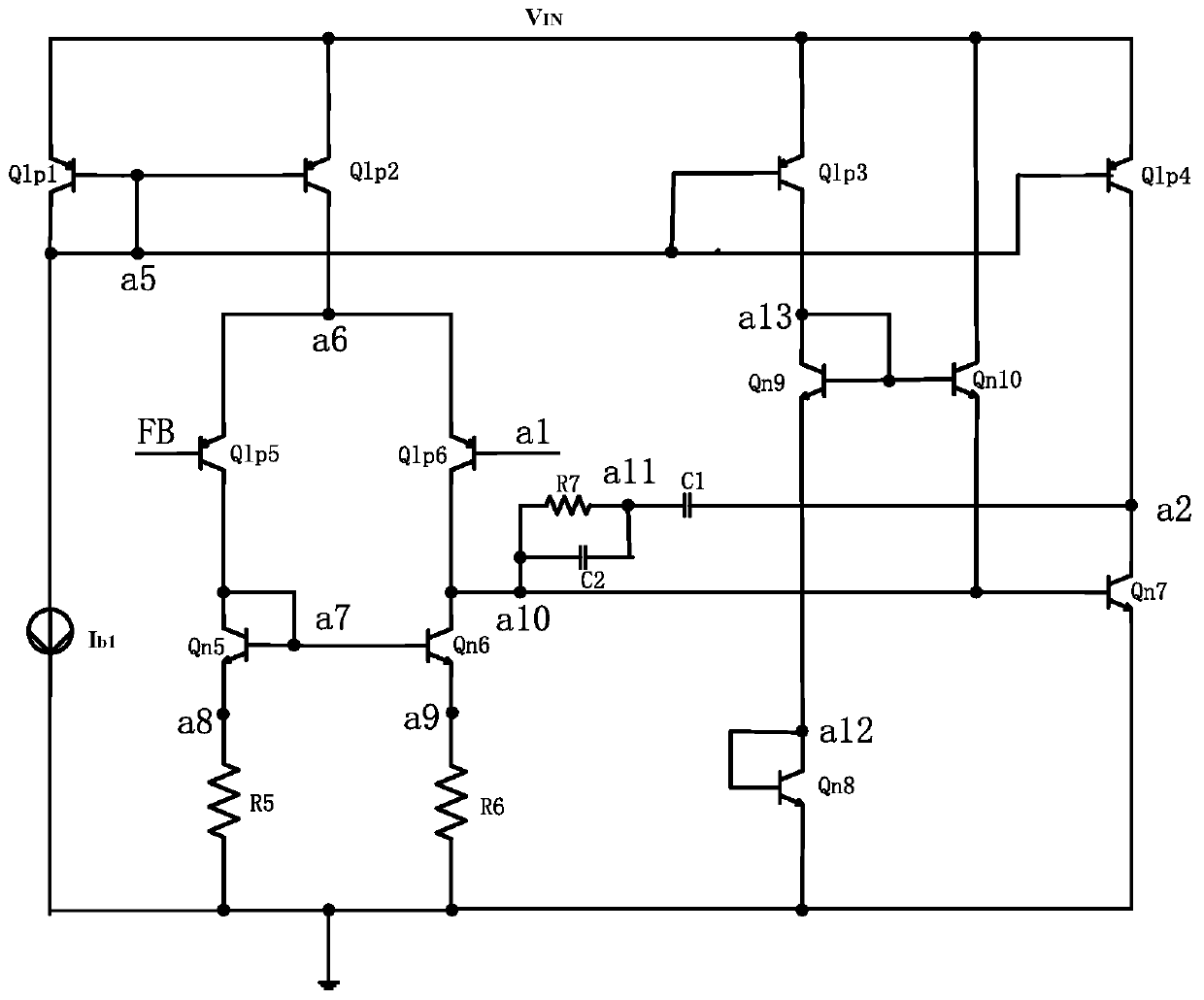 A bipolar anti-radiation 5a low-voltage broadband linear regulator