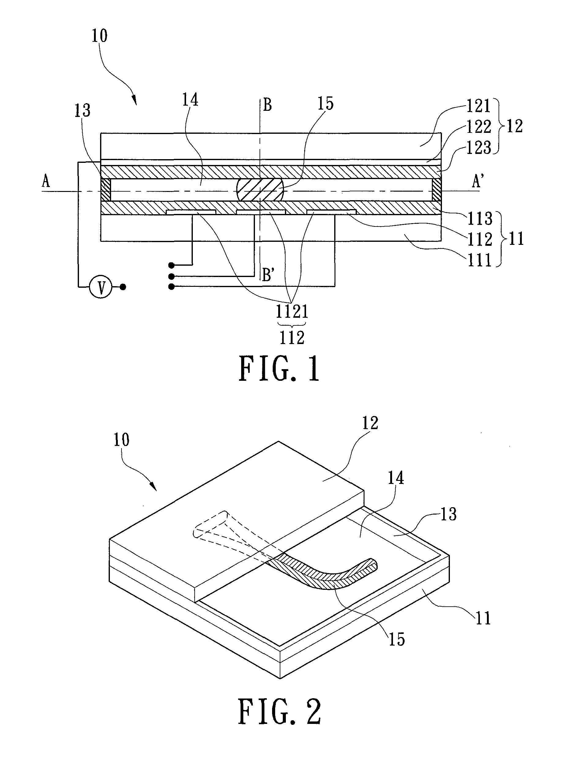 Device and method for transmitting light signals