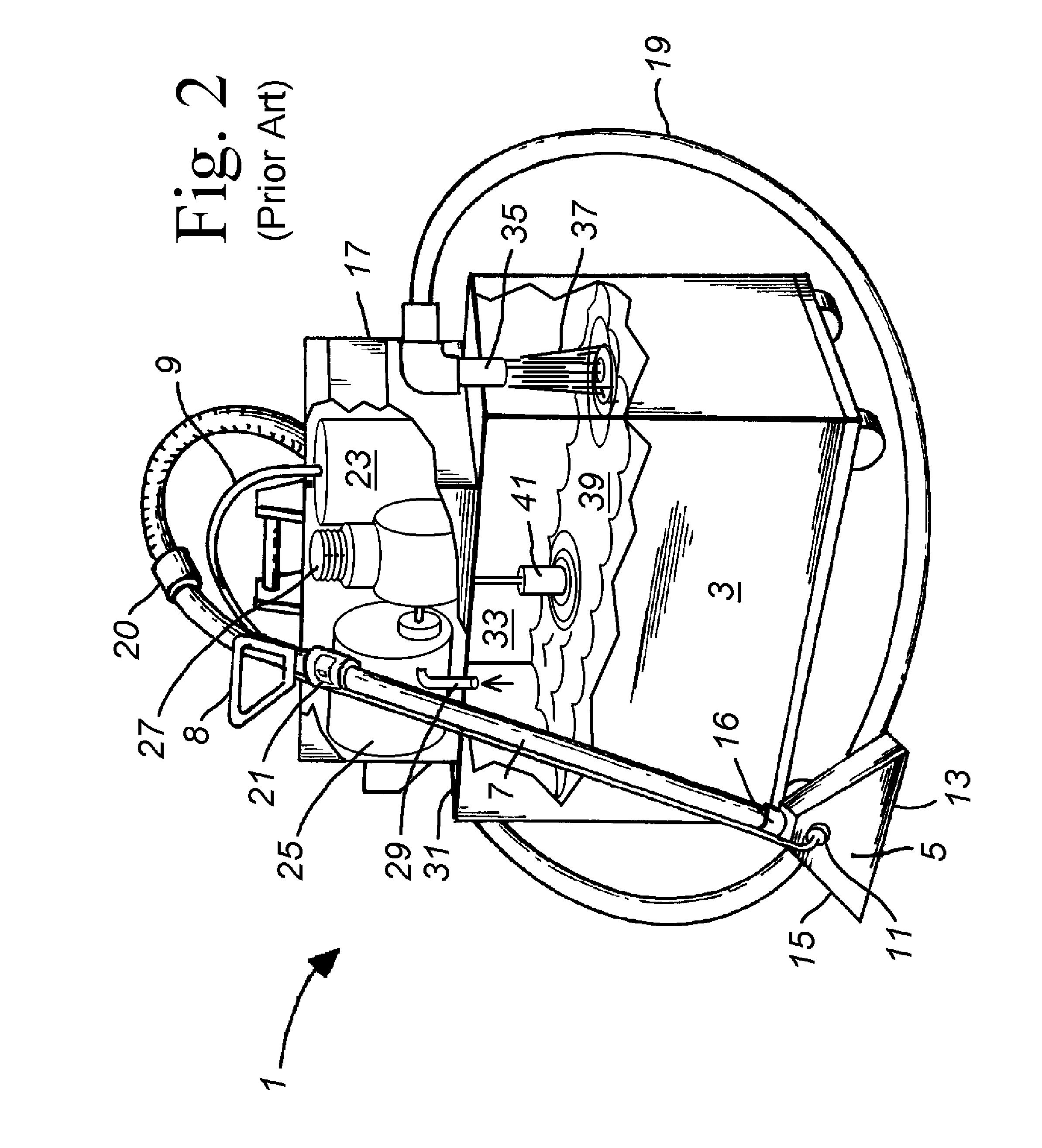 Rotary surface cleaning tool