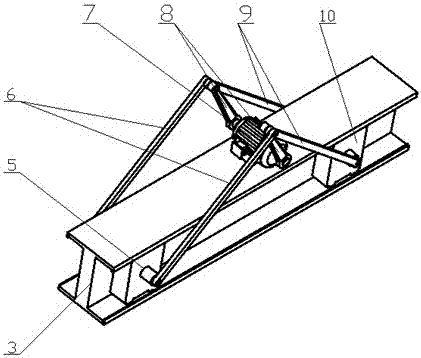 Linkage balance beam-pumping unit