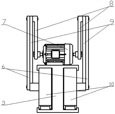 Linkage balance beam-pumping unit