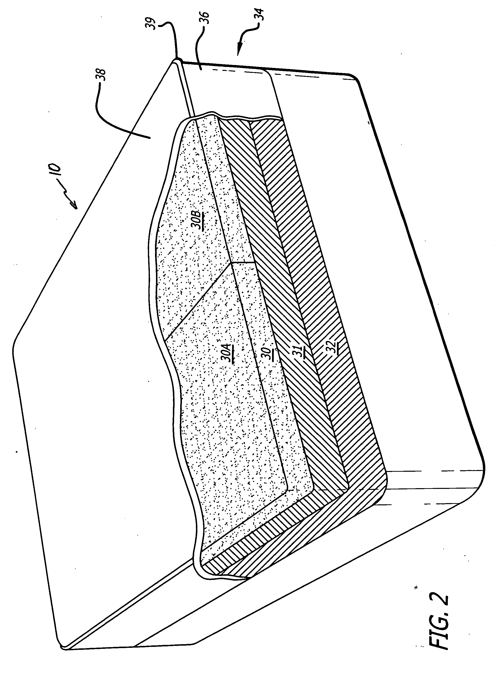 Composite mattress assembly and method for adjusting the same