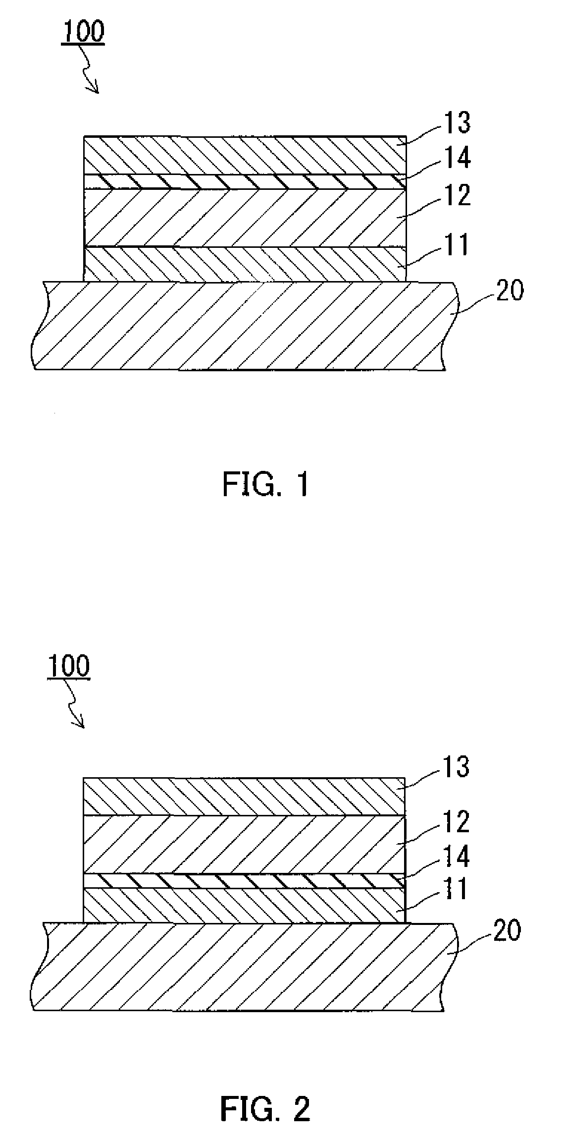 Electro-resistance element, method of manufacturing the same and electro-resistance memory using the same