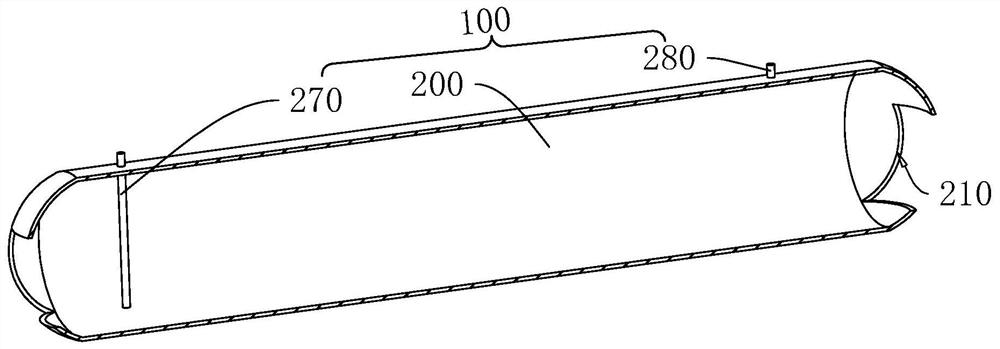 Reaction device for preparing ethylbenzene hydroperoxide