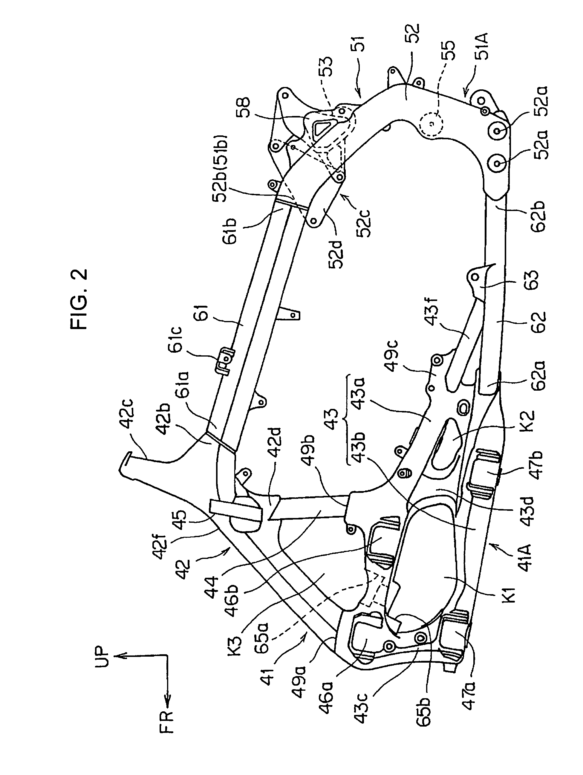 Front wheel suspension structure for saddle-type vehicle, and vehicle incorporating same