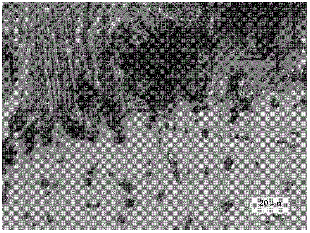 Composite reinforcement method for TiC/TiB2 base metal ceramic on surface of roller