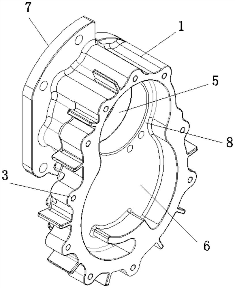 Quick connecting mechanism of gearbox and hydrodynamic retarder